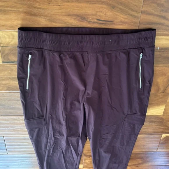 Old Navy Burgundy Joggers size XL - Picture 2 of 4